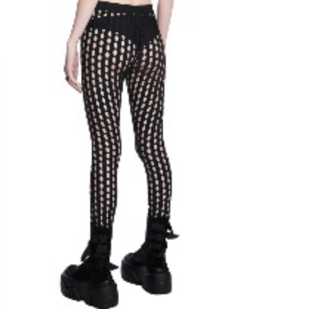 K TOO “LONG” Net Leggings- 
  EUC Perfect!